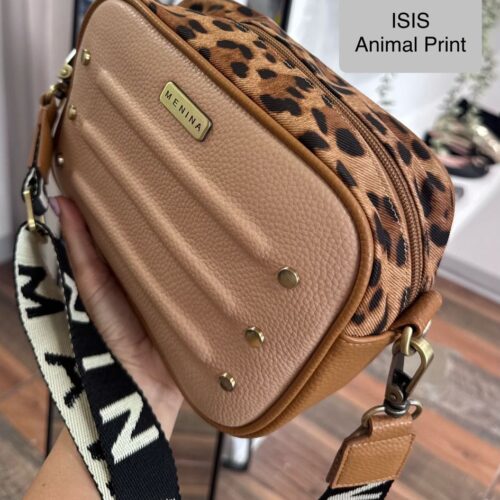 Menina Isis  Beige  Animal Print Viajera